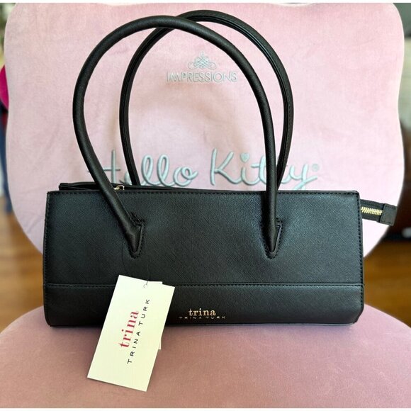 Trina Turk Satchel Top Handle Crossbody Handbag NWT - Picture 1 of 10